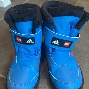 Kids size 13 Lego/Adidas Snow Boots